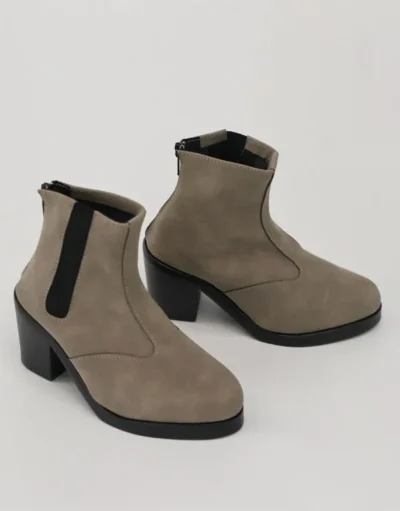 Alternative view of Ankle Boot – Grey – Doll 80cm to 95cm - Kospley