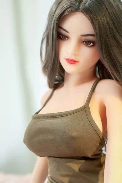 mini flat sex doll Megan - Skinny Sex Doll with Flat Chest/Small Breasts main image 1