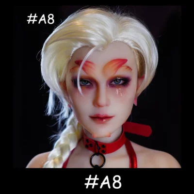 Dolls Castle TPE Head A8 – Interchangeable M16, Soft Touch