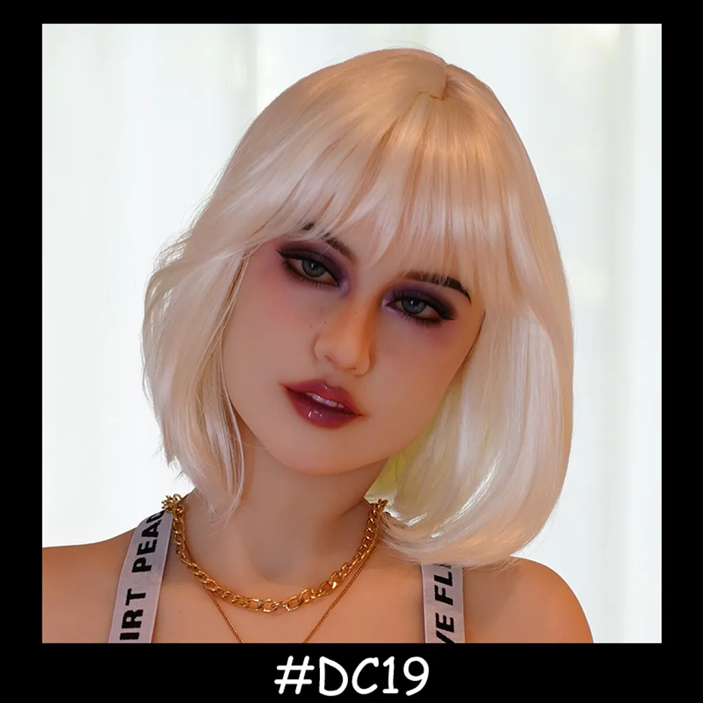 Tête TPE Dolls Castle DC19 – Interchangeable M16, toucher doux