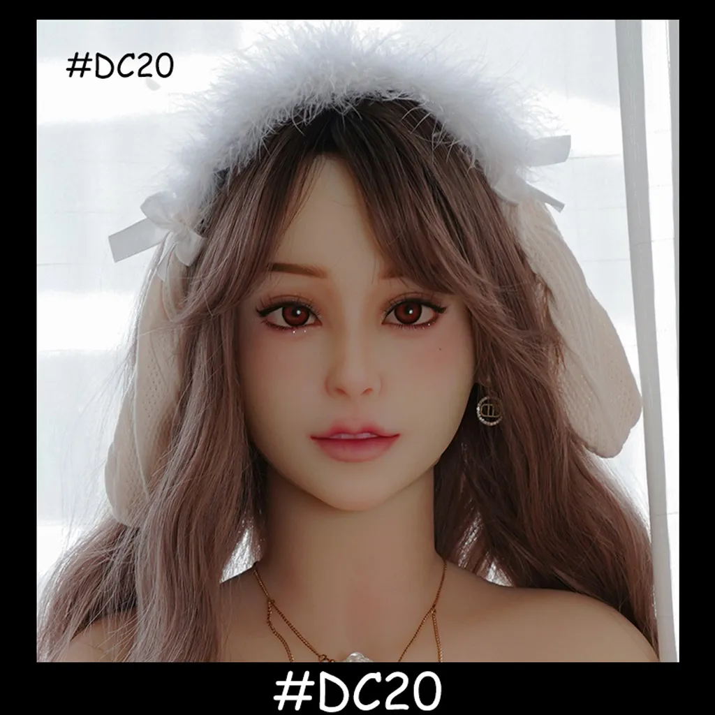 Tête TPE Dolls Castle DC20 – Interchangeable M16, toucher doux