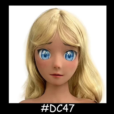 Dolls Castle TPE-Kopf DC47 – M16 austauschbar, weiches Gefühl