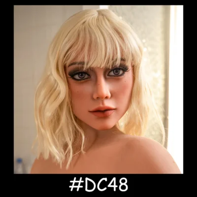 Dolls Castle TPE-Kopf DC48 – M16 austauschbar, weiches Gefühl