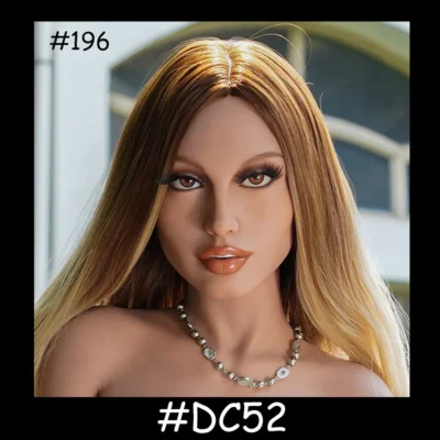 Dolls Castle TPE-Kopf DC52 – M16 austauschbar, weiches Gefühl