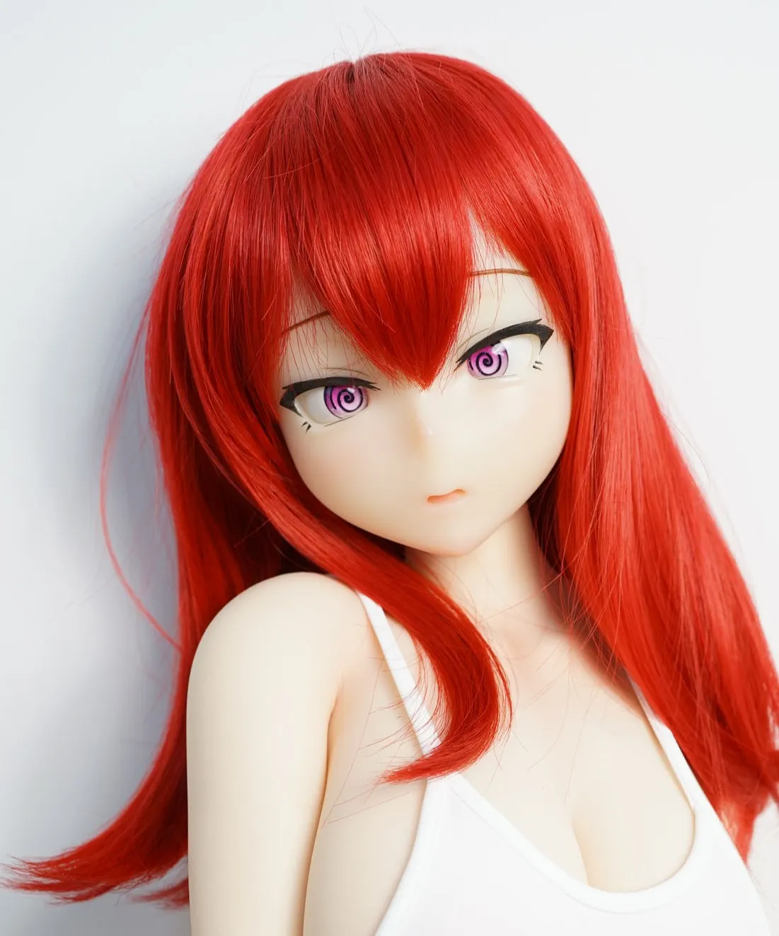 Cabeza Irokebijin Akane (Mini) – Silicona HSS Hyper Soft | Para muñecas de 90–95 cm